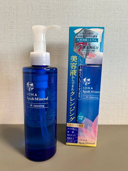 Wクレンジング /イオナ スパ&ミネラル/オイルクレンジングを使ったクチコミ(1枚目)