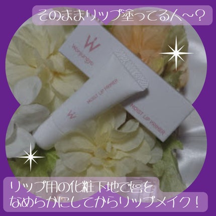 ウォンジョンヨ モイストリッププライマー /Wonjungyo/リップオイルを使ったクチコミ(1枚目)