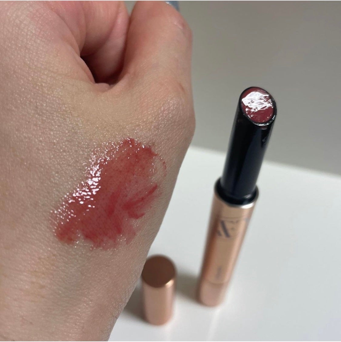 ゲットイットティントグレーズバーム/TONYMOLY/リップティントを使ったクチコミ(2枚目)