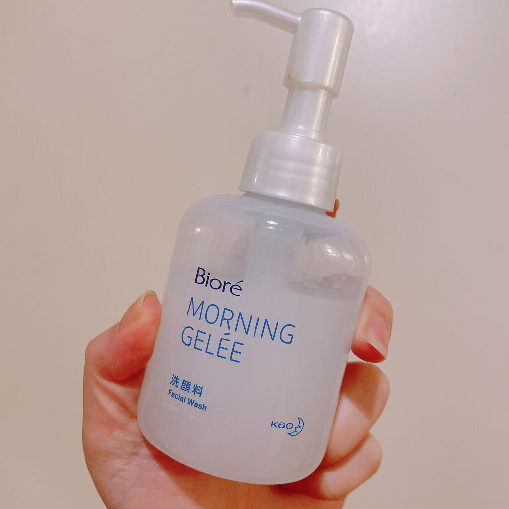 朝用ジュレ洗顔料/ビオレ/その他洗顔料を使ったクチコミ（1枚目）