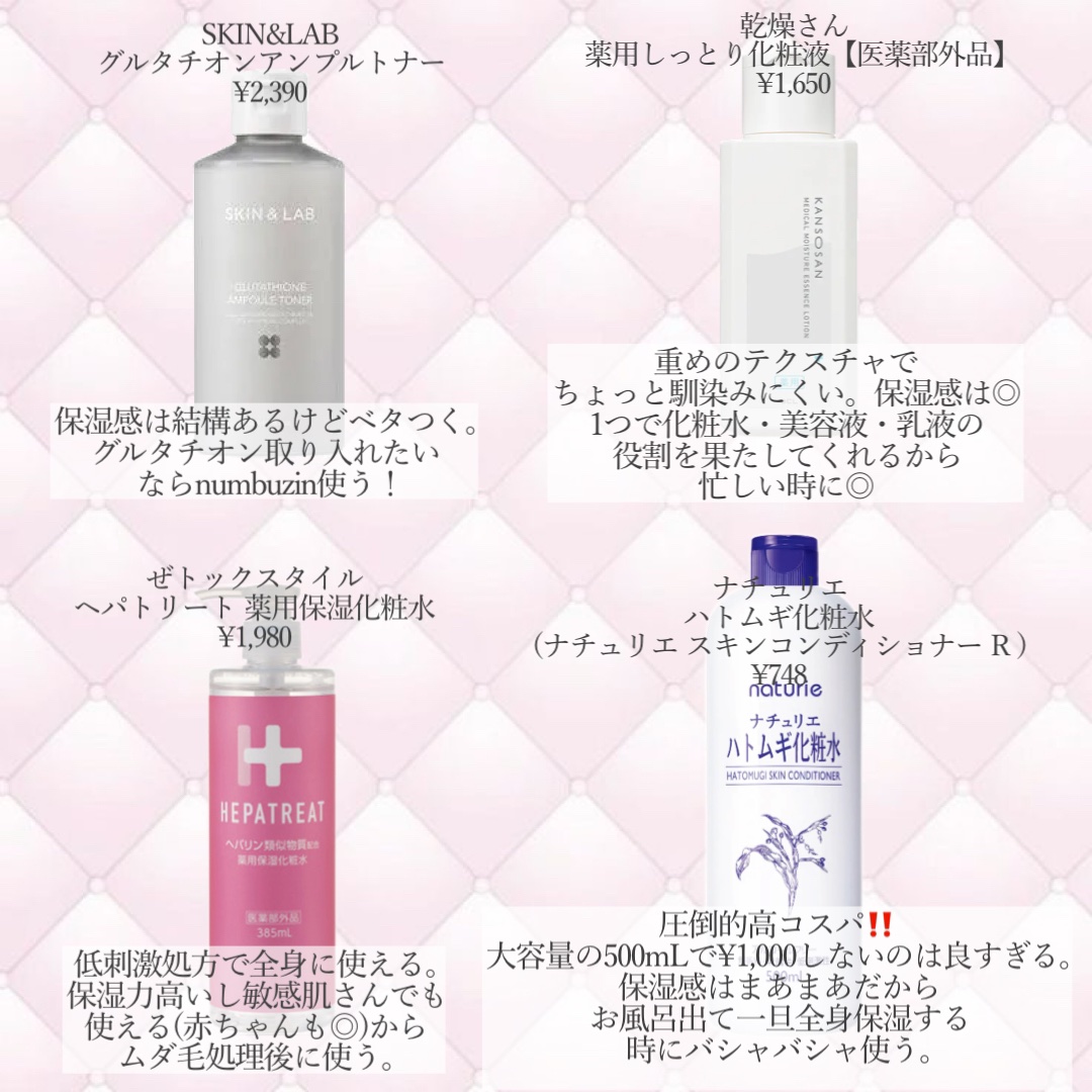 ハトムギ化粧水(ナチュリエ スキンコンディショナー R )/ナチュリエ/化粧水を使ったクチコミ（2枚目）