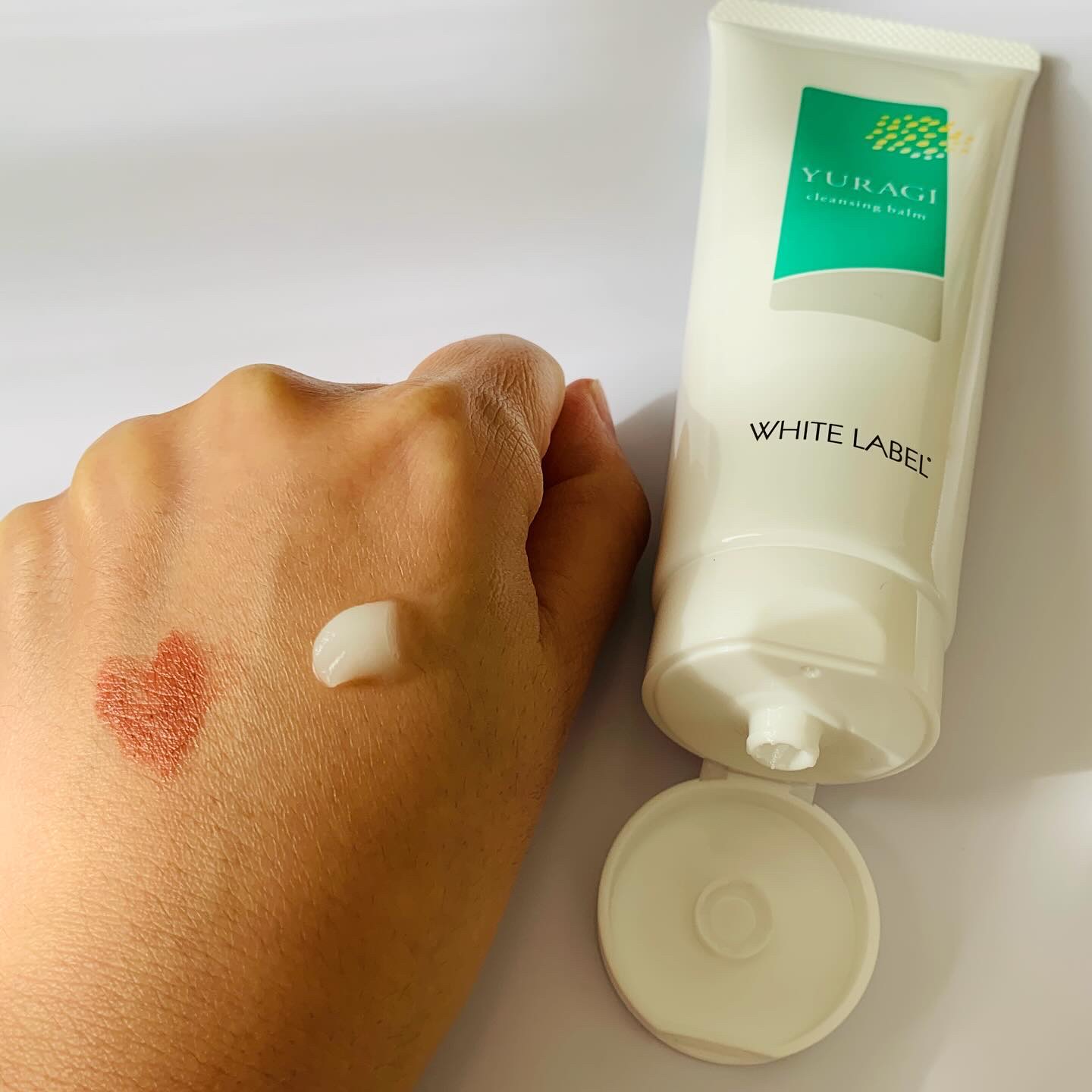 ゆらぎクレンジングバーム/ホワイトラベル/クレンジングバームを使ったクチコミ（2枚目）