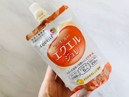 エクエル ジュレ さわやかオレンジ風味/大塚製薬/ゼリー飲料を使ったクチコミ(1枚目)