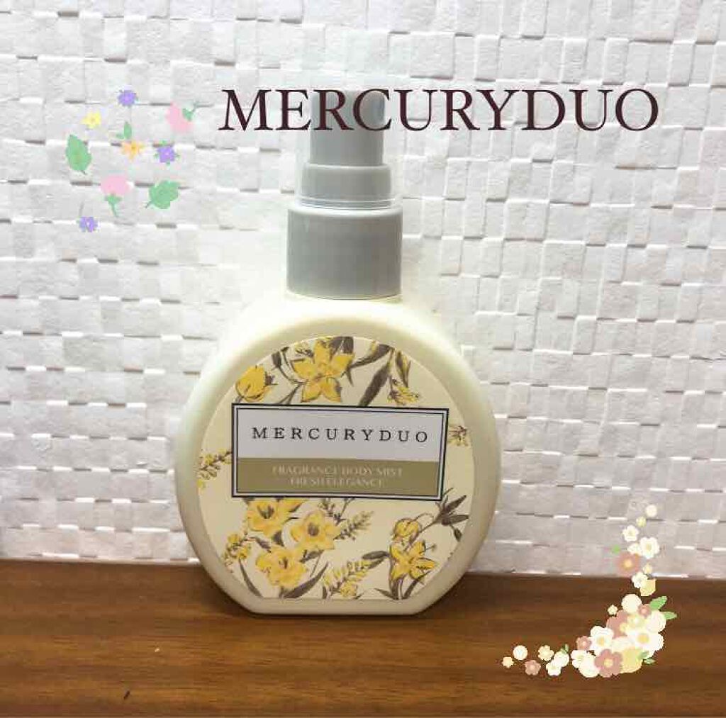 MERCURYDUO フレグランスボディミスト/R&/香水(レディース)を使ったクチコミ(1枚目)