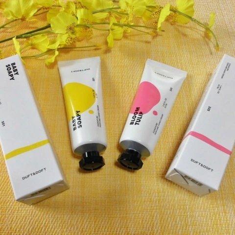 シグネチャーパフュームハンドクリームミニチュアギフトセット/DUFT&DOFT/ハンドクリームを使ったクチコミ（2枚目）