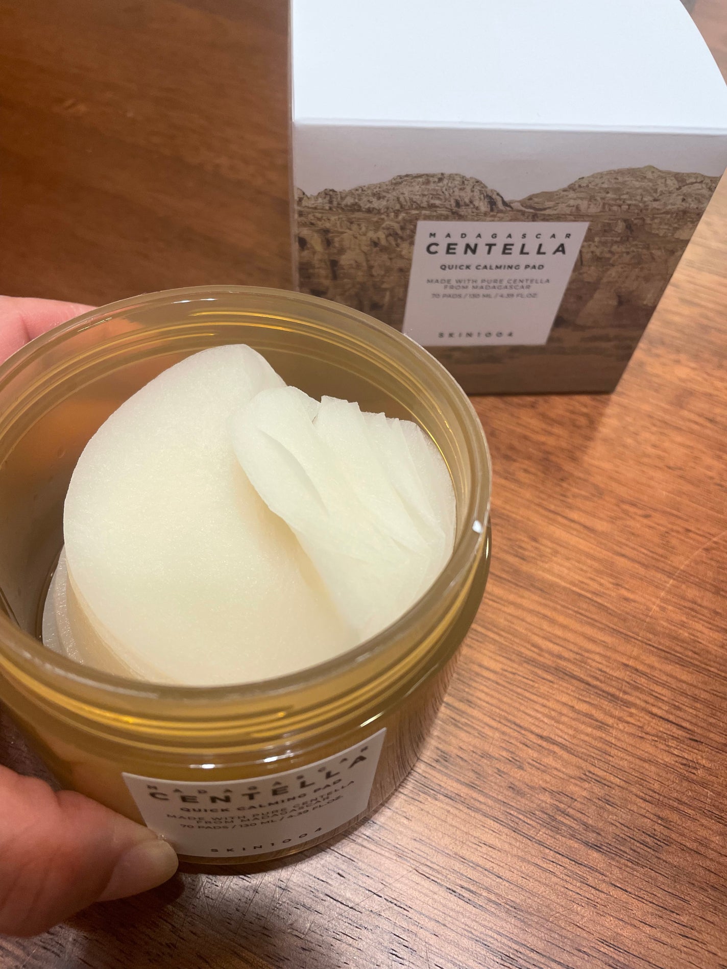 センテラ クイックカーミングパッド/SKIN1004/トナーパッドを使ったクチコミ(3枚目)