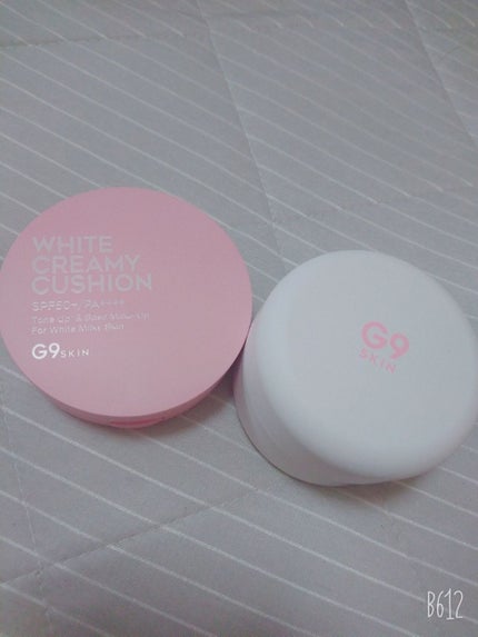 WHITE CREAMY CUSHION(ウユファンデ)/G9SKIN/化粧下地を使ったクチコミ(1枚目)