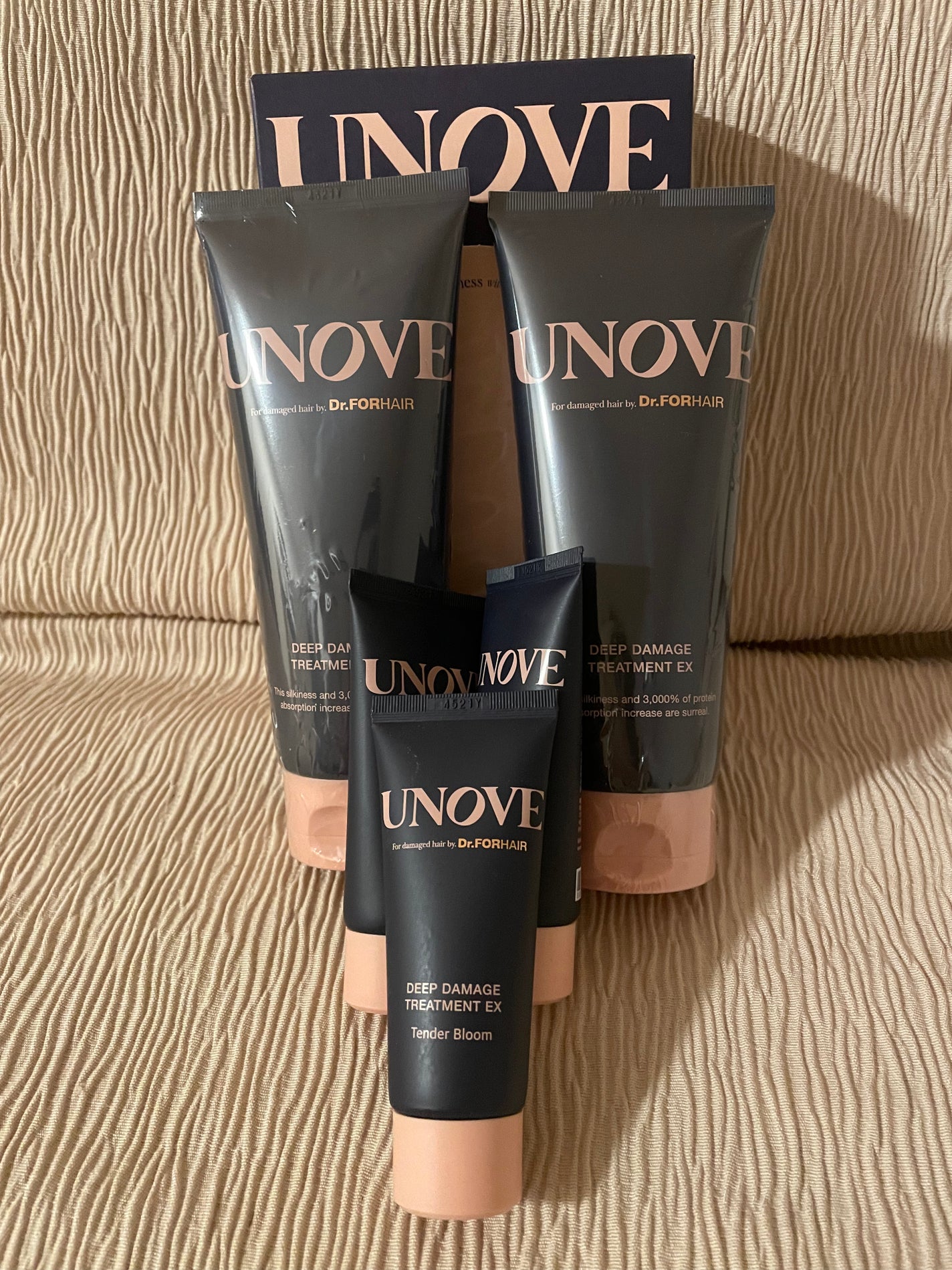 ディープダメージトリートメントEX/UNOVE/洗い流すヘアトリートメントを使ったクチコミ(1枚目)