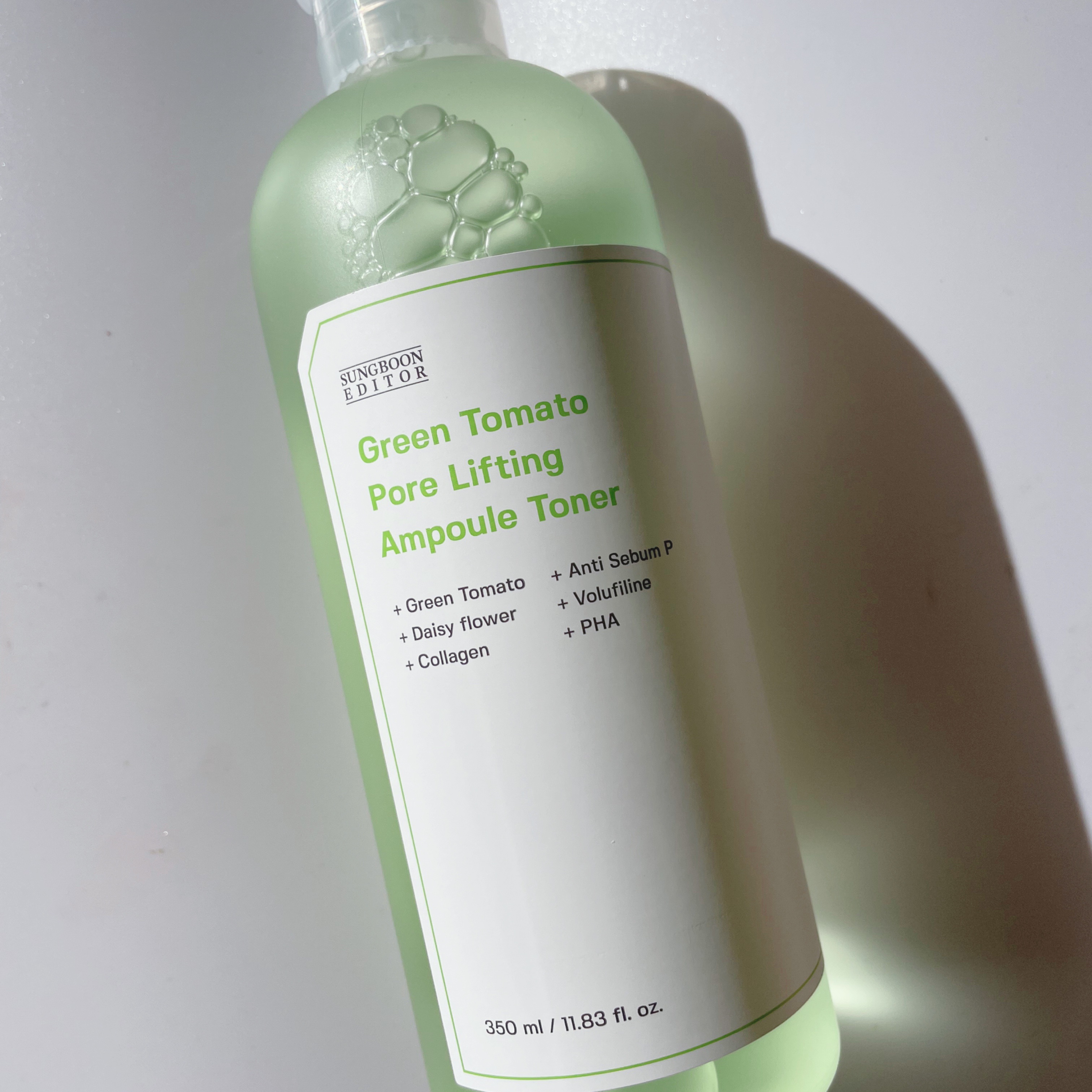 SUNGBOON EDITOR（成分エディター） グリーントマト ポアリフティング アンプルトナーのクチコミ「「毛穴の帝王グリーントマト🍅🟢」


• ───── ✾ ───── •


SUNGBOON.....」（1枚目）
