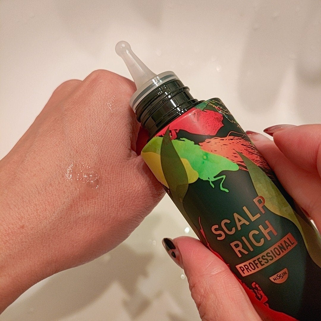 スカルプリッチ プロフェッショナル/日清食品/頭皮ローションを使ったクチコミ(2枚目)