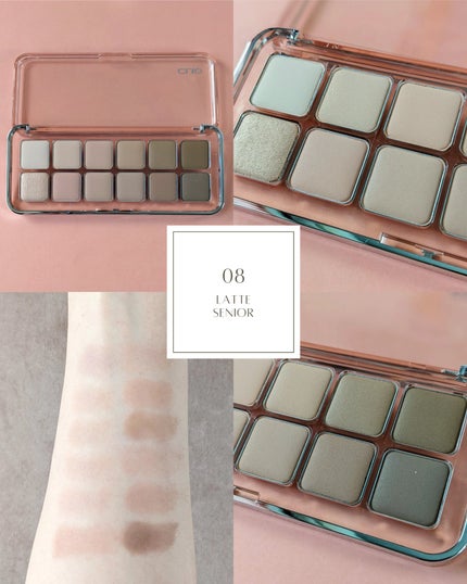 プロ アイ パレット エアー/CLIO/アイシャドウパレットを使ったクチコミ(4枚目)