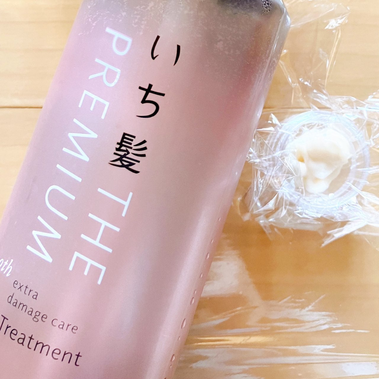 THE PREMIUM エクストラダメージケアシャンプー/トリートメント(シルキースムース)/いち髪/市販シャンプーを使ったクチコミ(4枚目)