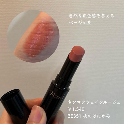 ネンマクフェイク ルージュ/Visée/口紅を使ったクチコミ(1枚目)