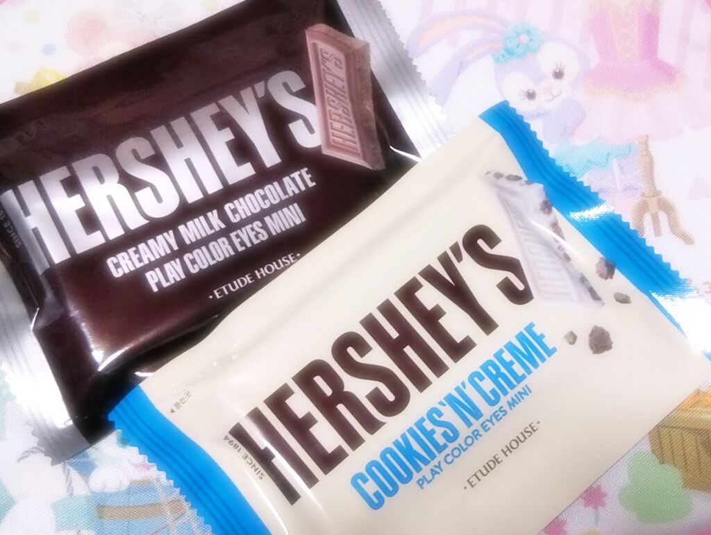 ハーシー プレイカラーアイズミニ/ETUDE/アイシャドウパレットを使ったクチコミ(1枚目)