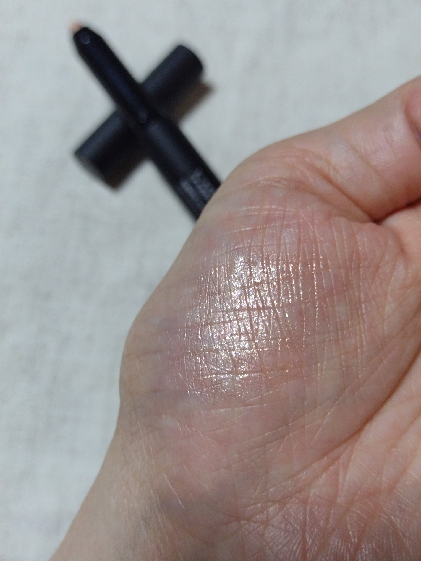 エーメイク グリッタースティック/A/mAke/グリッターを使ったクチコミ(5枚目)