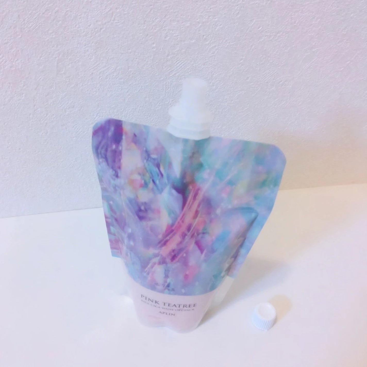 ピンクティーツリーライスシカウォッシュオフパック/APLIN/洗い流すパック・マスクを使ったクチコミ(2枚目)