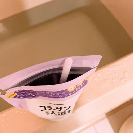コラーゲンバスパウダー/amproom/保湿系入浴剤を使ったクチコミ(5枚目)