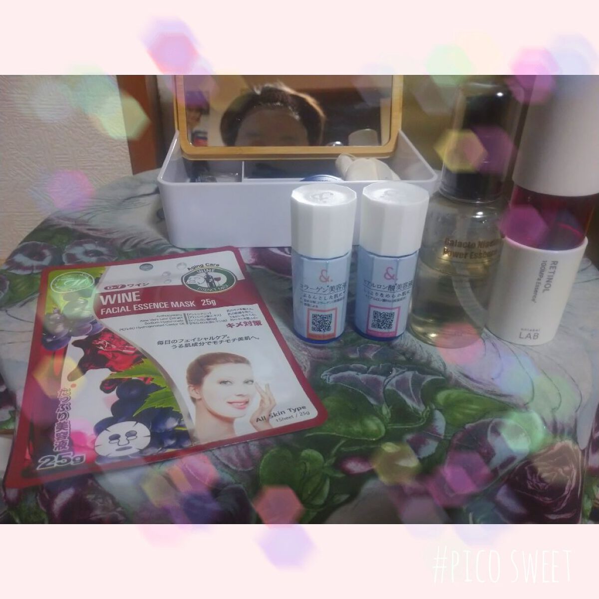 フェイシャルエッセンスマスク ココナッツオイル/MITOMO/シートマスク・パックを使ったクチコミ（2枚目）