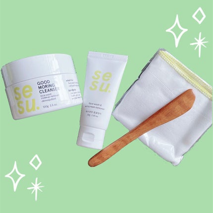 GOOD MORING  CLEANSER/simply works/クレンジングバームを使ったクチコミ(1枚目)