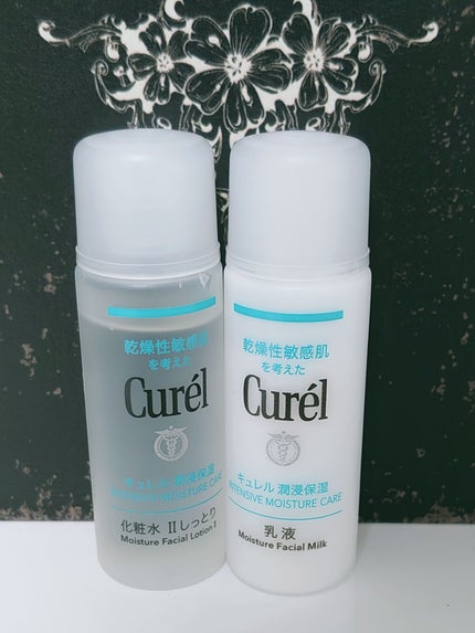 潤浸保湿 フェイスケアセット II しっとり/キュレル/トライアルキットを使ったクチコミ(1枚目)
