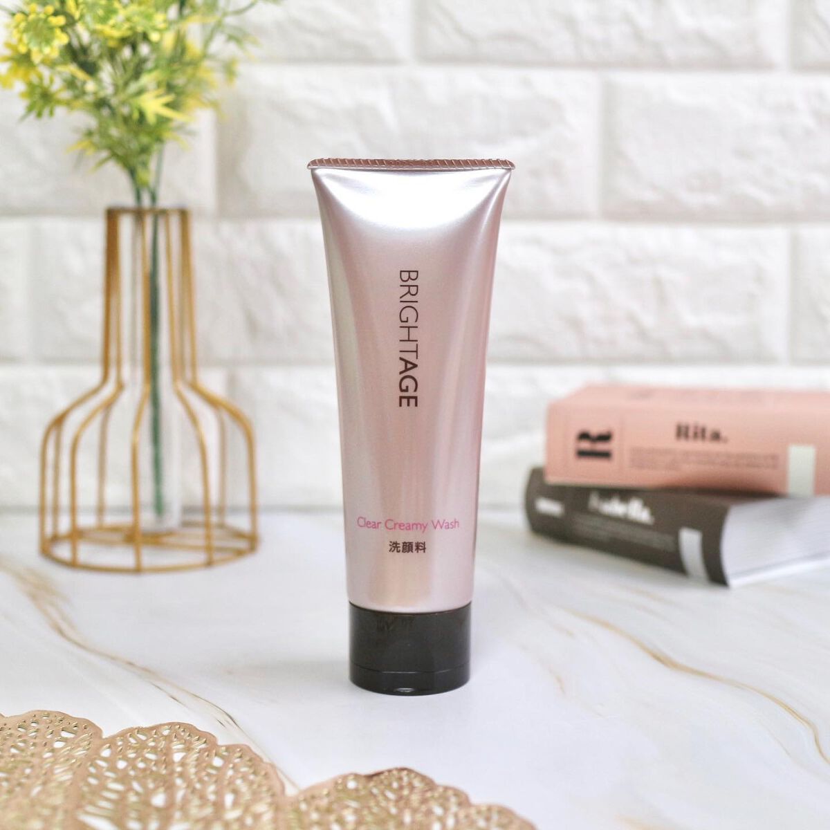 クリア クリーミーウォッシュ/BRIGHTAGE/洗顔フォームを使ったクチコミ（1枚目）
