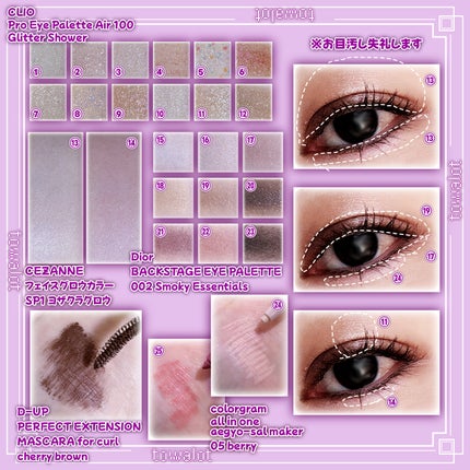 ディオール バックステージ アイ パレット/Dior/アイシャドウパレットを使ったクチコミ(2枚目)