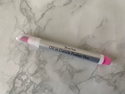 オイルインキューティクルプッシャーペン/ビューティーワールド/ネイル用品を使ったクチコミ(4枚目)