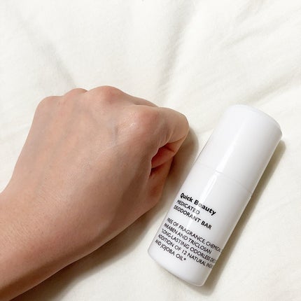 QB 薬用デオドラントバー 40C/クイックビューティー/デオドラント・制汗剤を使ったクチコミ(6枚目)