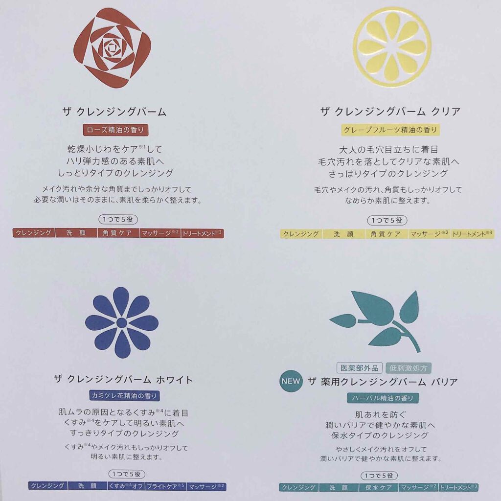 デュオ ザ クレンジングバーム ミニ4種セット/DUO/クレンジングバームを使ったクチコミ(4枚目)