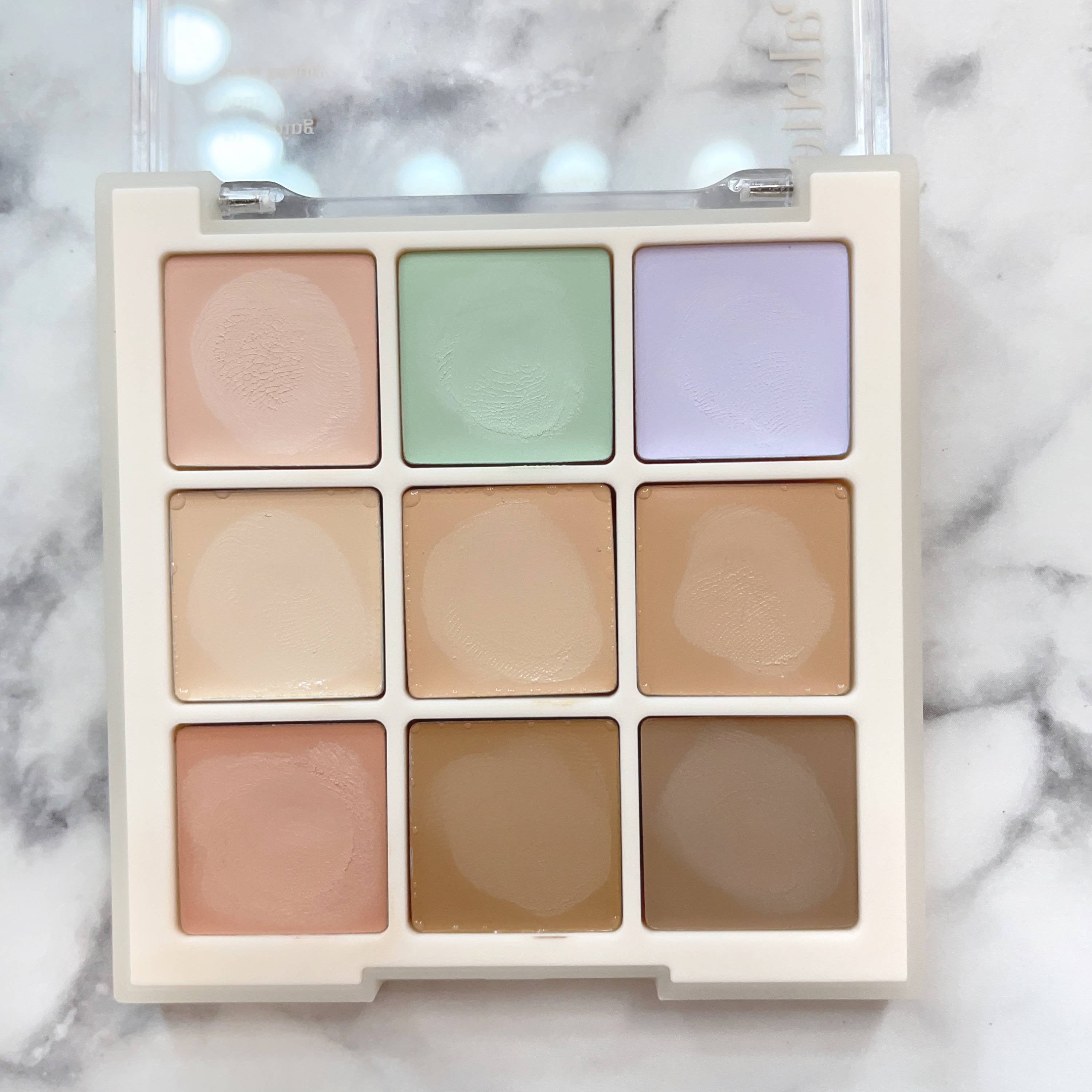 プロコンシーラーパレット/dasique/パレットコンシーラーを使ったクチコミ（2枚目）