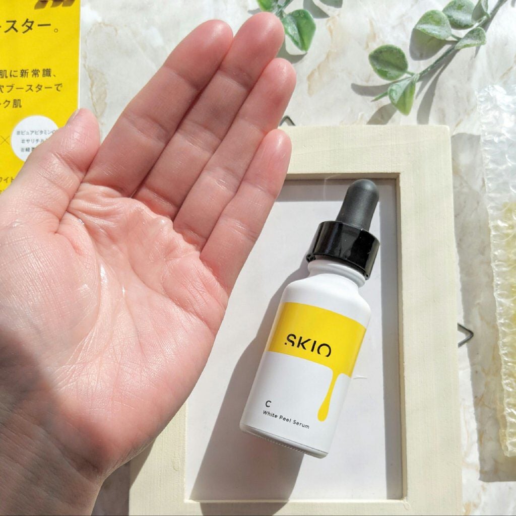 VC ホワイトピールセラム/SKIO/ブースター・導入液を使ったクチコミ(4枚目)