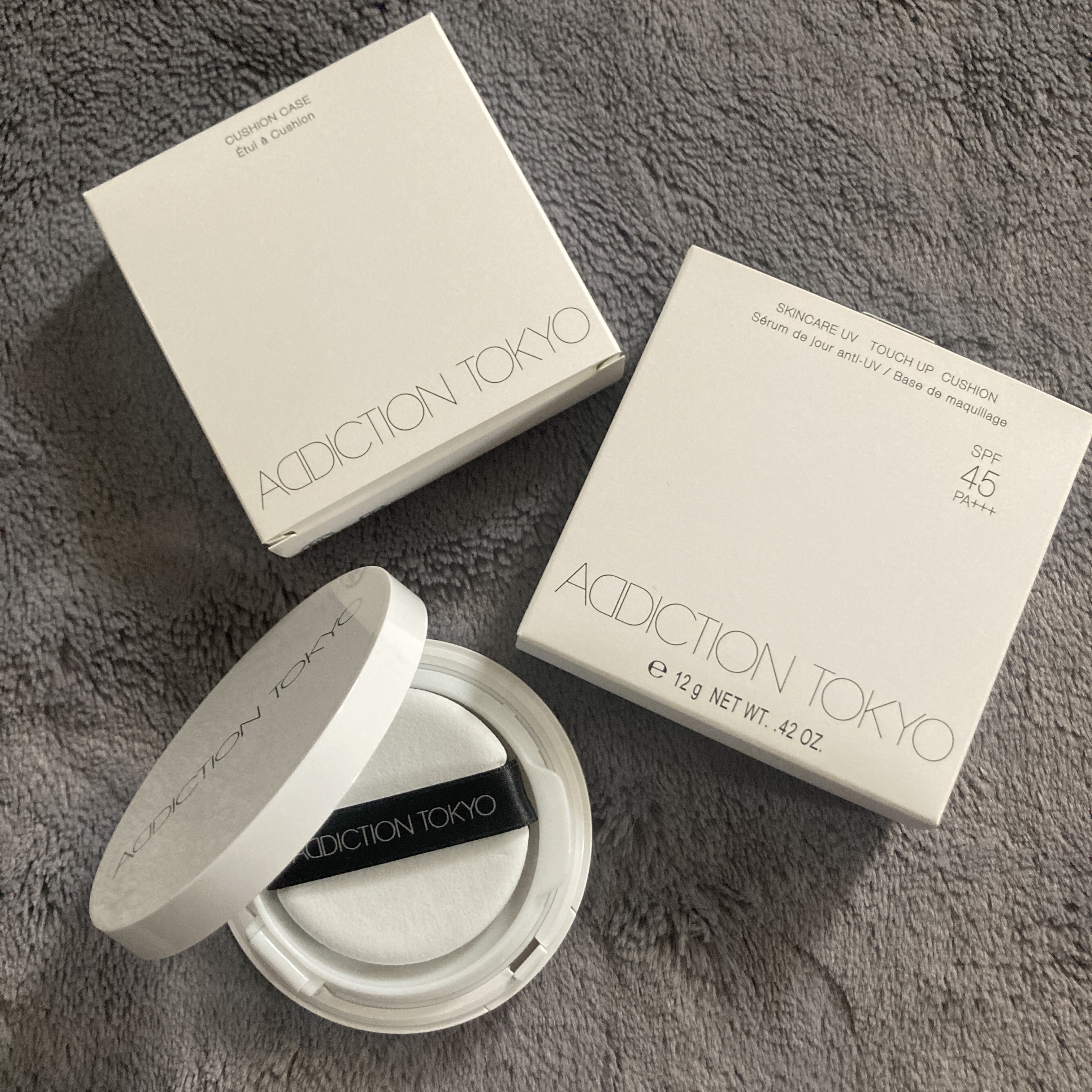 アディクション スキンケアUV タッチアップ クッション/ADDICTION/クッションファンデーションを使ったクチコミ（1枚目）
