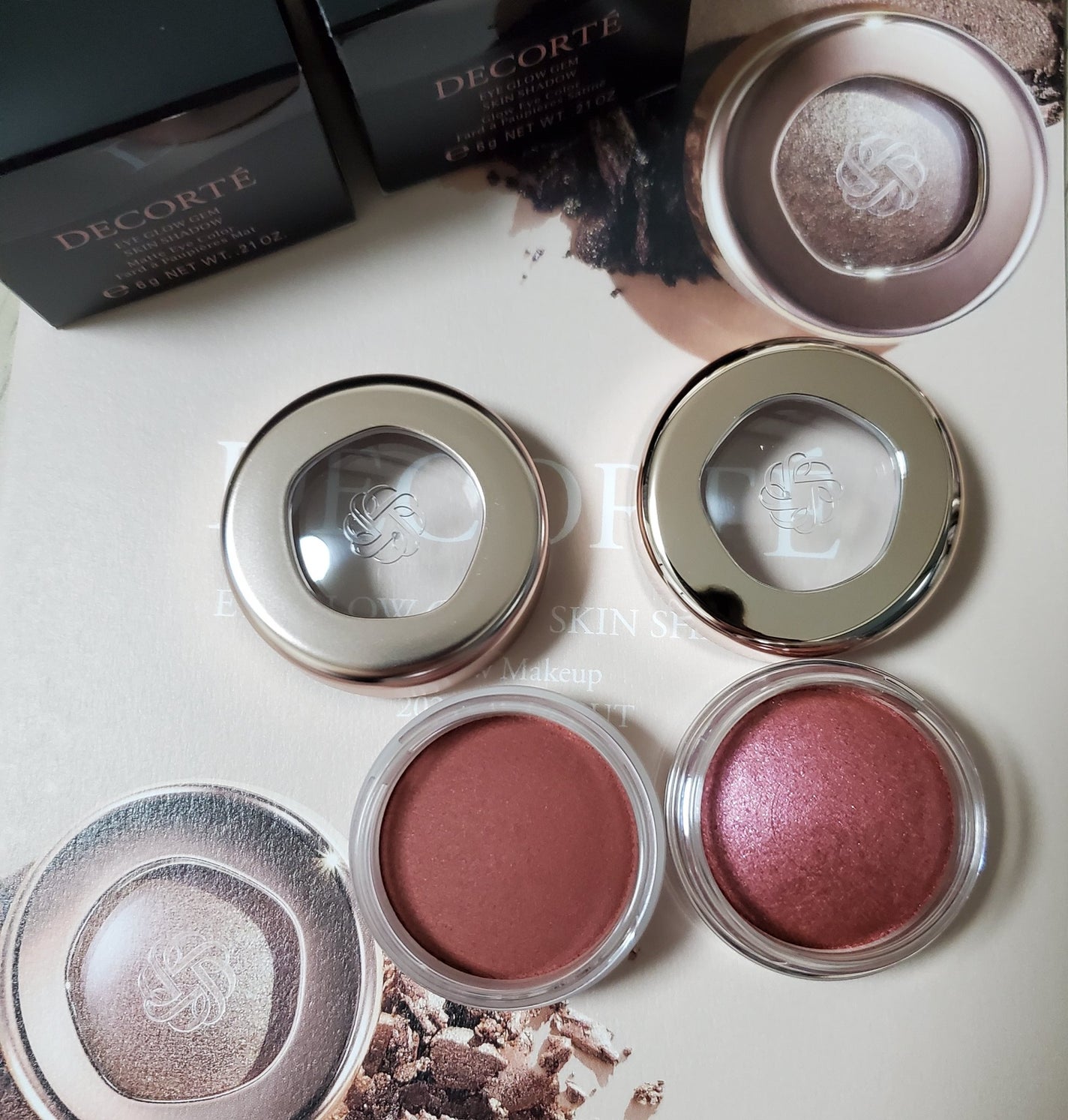 アイグロウジェム スキンシャドウ/DECORTÉ/ジェル・クリームアイシャドウを使ったクチコミ(1枚目)