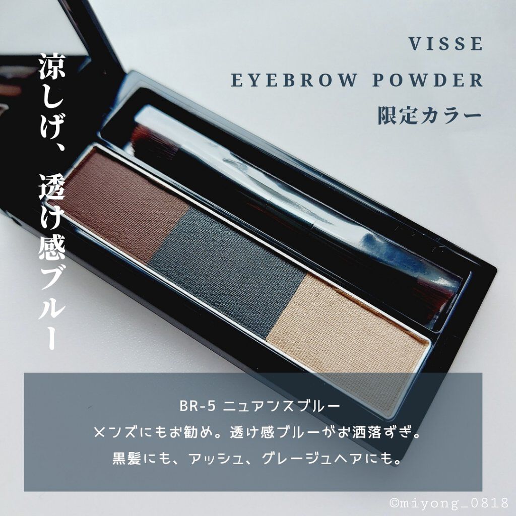 ヴィセ リシェ アイブロウパウダー/Visée/パウダーアイブロウを使ったクチコミ（1枚目）