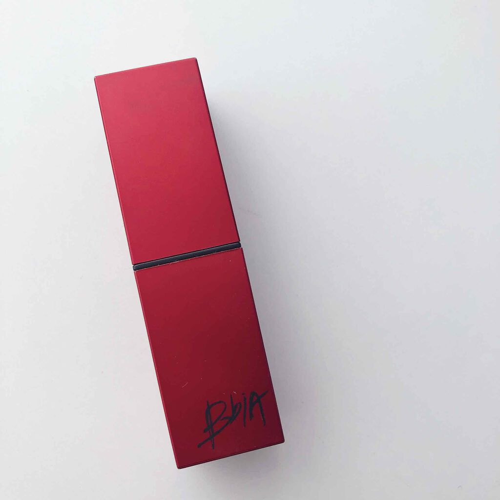 ラストリップスティック 1 #01 刺激の赤/BBIA/口紅を使ったクチコミ（2枚目）