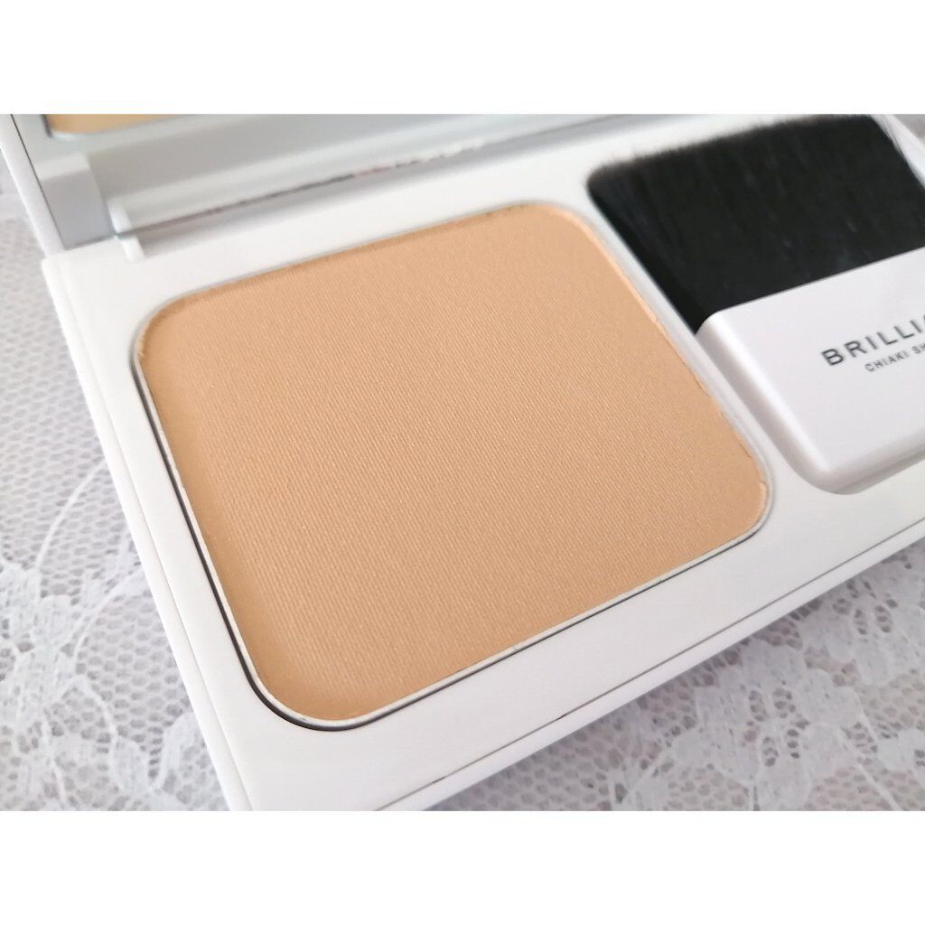 パウダリーファンデーション ソフトシャイニー/ブリリアージュ/パウダーファンデーションを使ったクチコミ（3枚目）