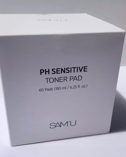 PHセンシティブトナーパッド/SAM'U/トナーパッドを使ったクチコミ(1枚目)