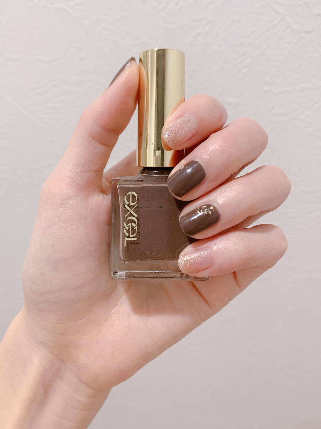 カラーエナメルネイル GD-24/コフレドール/マニキュアを使ったクチコミ（2枚目）