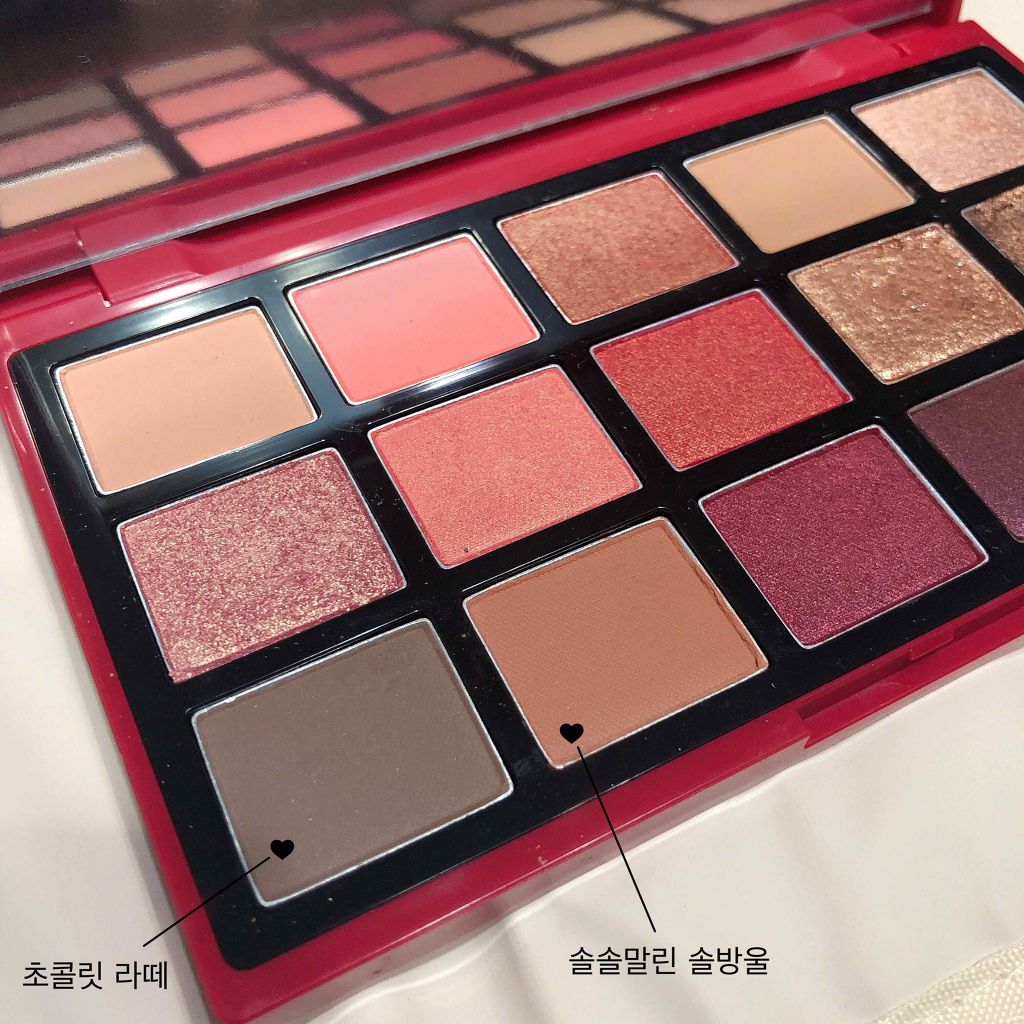 プレイカラーアイパレット ベストラブ/ETUDE/アイシャドウパレットを使ったクチコミ（3枚目）