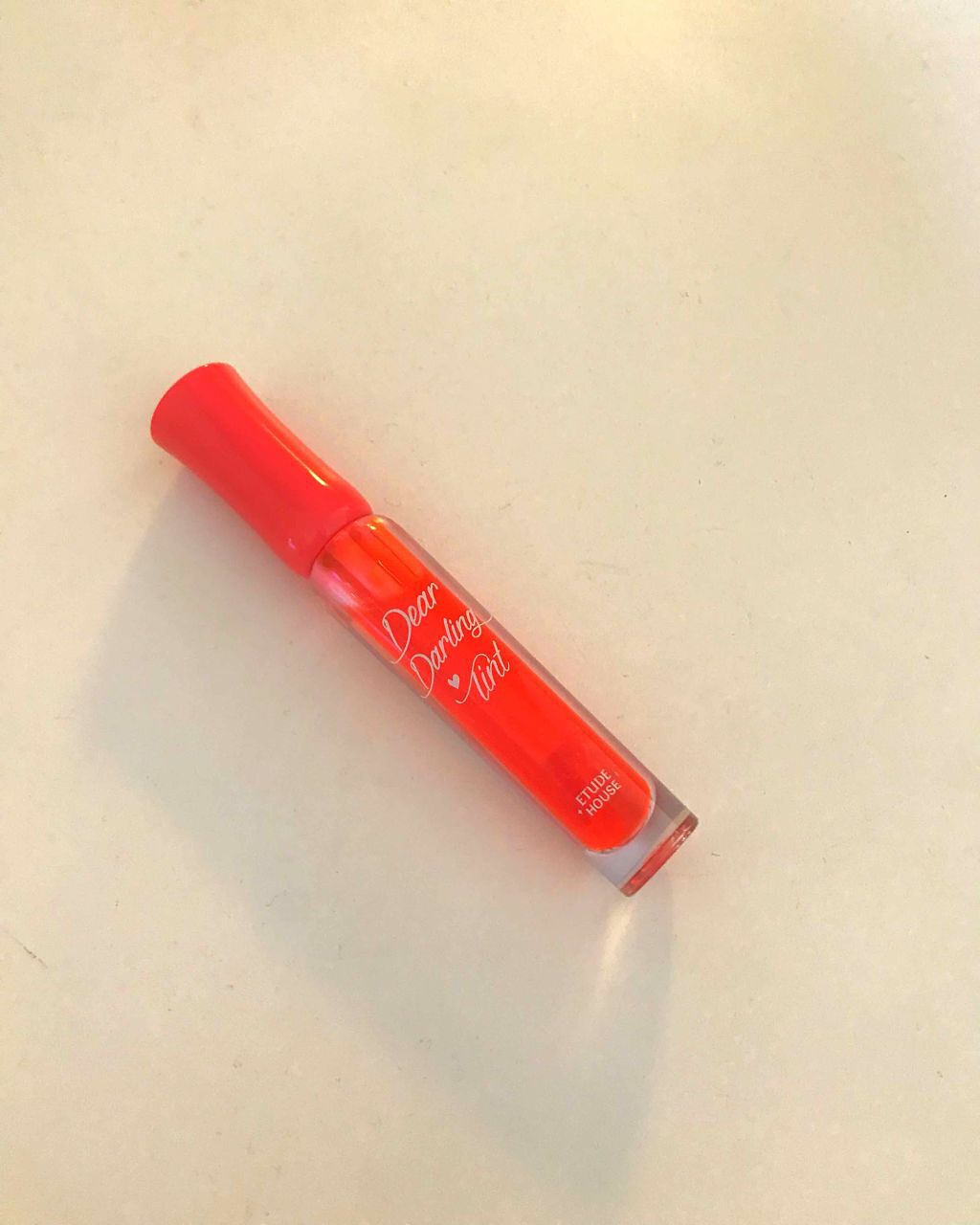 ディアダーリン ウォータージェルティント/ETUDE/リップティントを使ったクチコミ（1枚目）