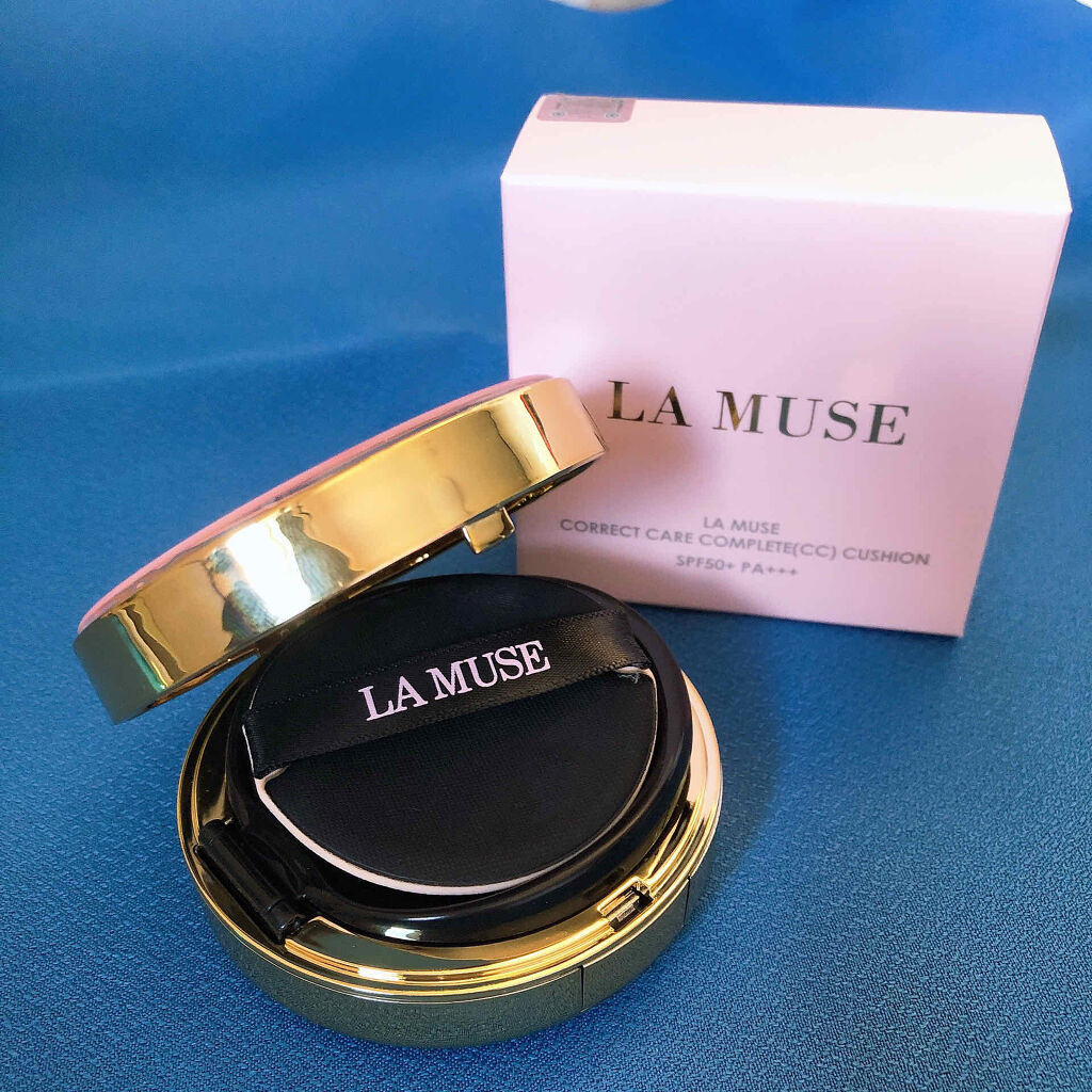 CORRECT CARE COMPLETE CC CUSHION/ラミューズ/クッションファンデーションを使ったクチコミ（2枚目）