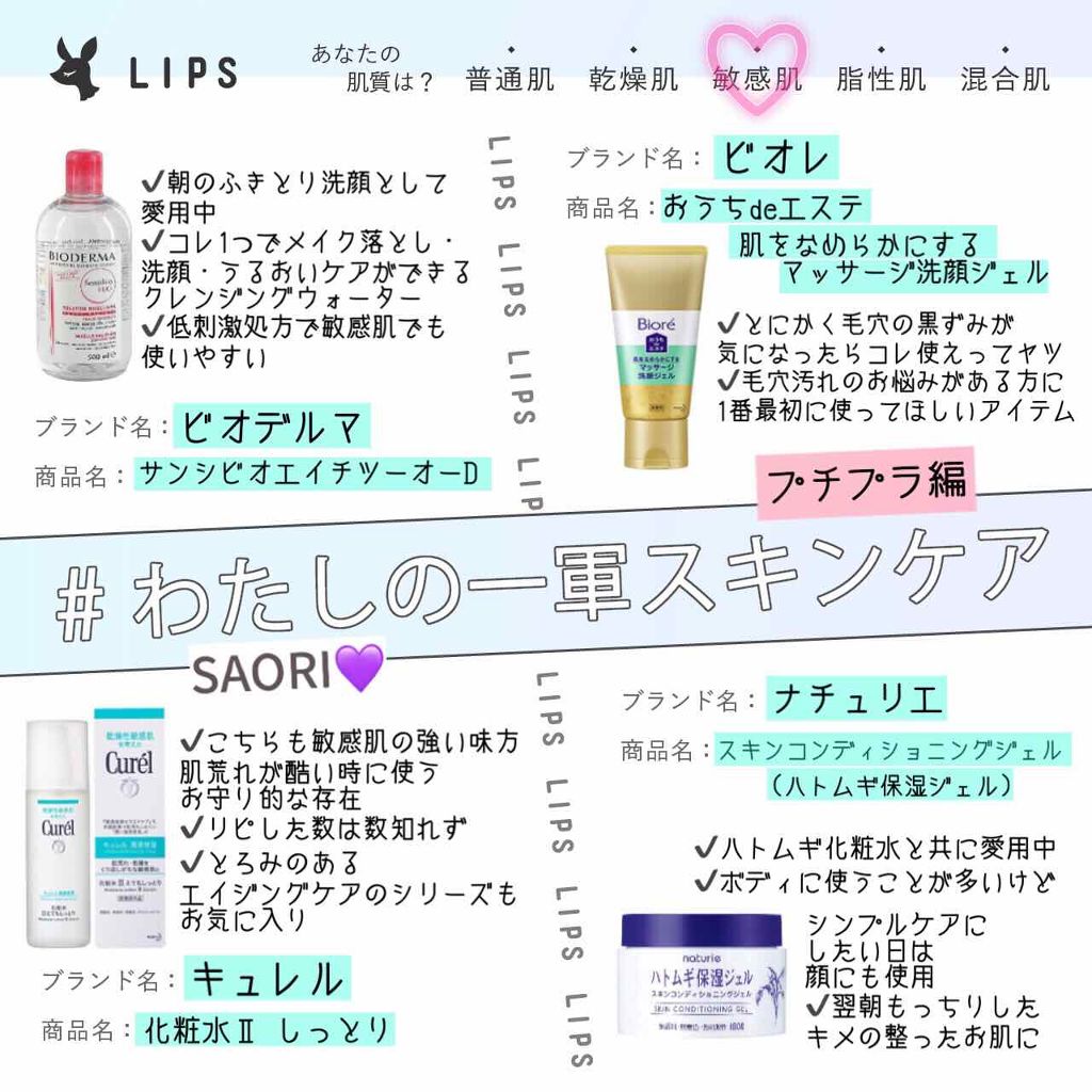 サンシビオ エイチツーオー D/ビオデルマ/クレンジングウォーターを使ったクチコミ(1枚目)