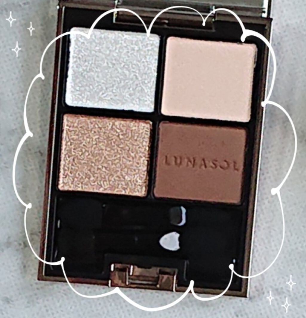 アイカラーレーション/LUNASOL/アイシャドウパレットを使ったクチコミ（3枚目）