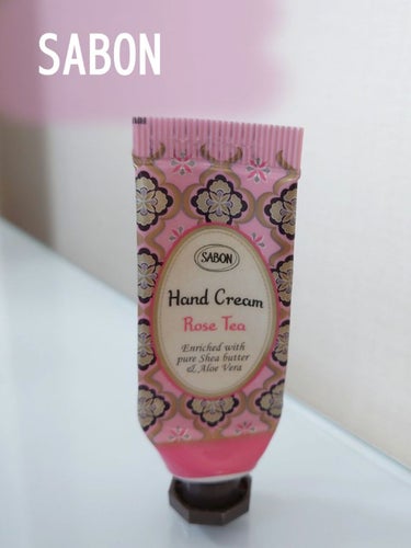 バターハンドクリーム  ローズティー/SABON/ハンドクリームを使ったクチコミ（1枚目）