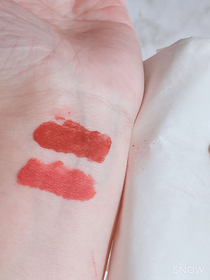 リキッドマットティント/coou/リップティントを使ったクチコミ(4枚目)