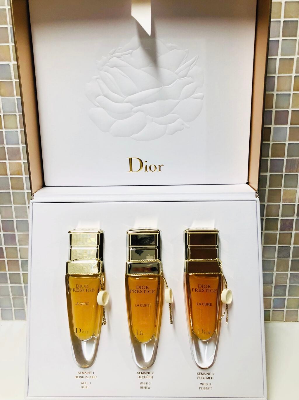 プレステージ ラキュール/Dior/スキンケアキットを使ったクチコミ(1枚目)