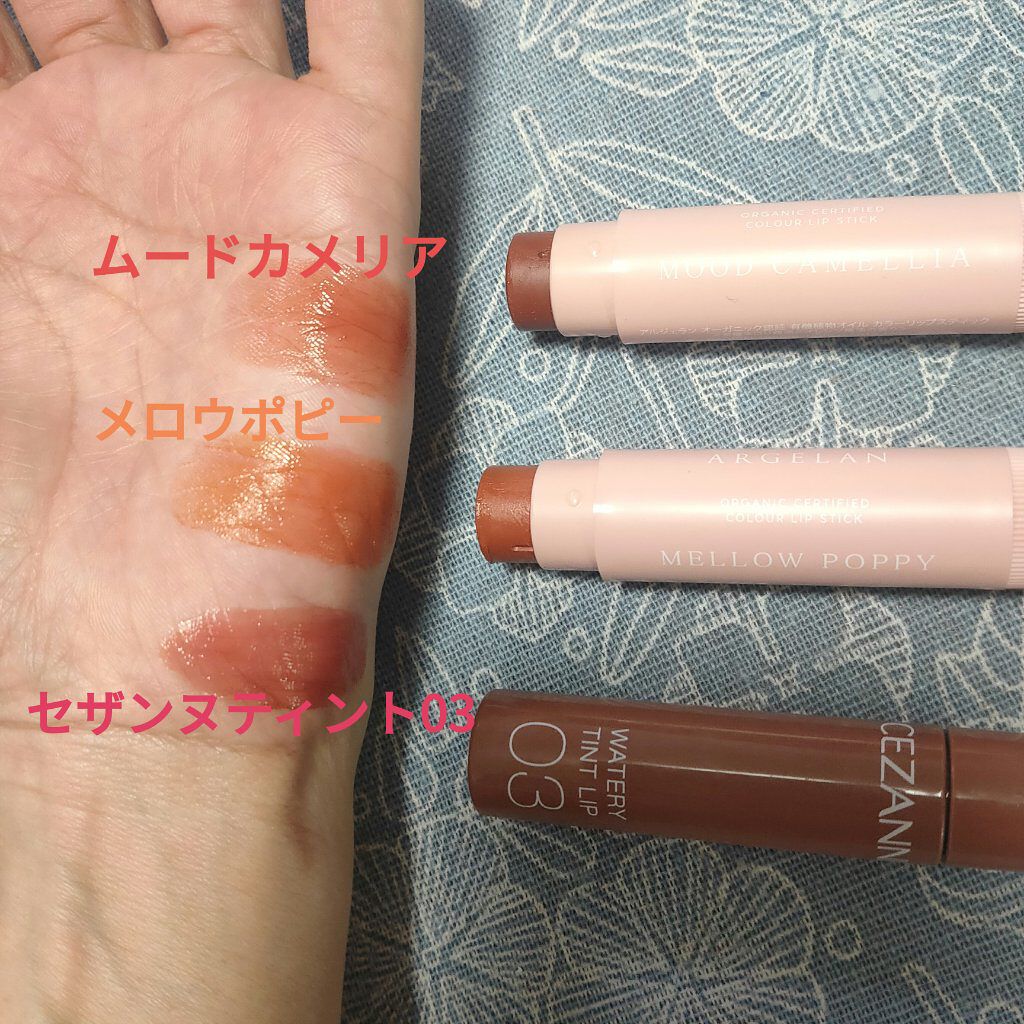 カラーリップスティック/アルジェラン/リップクリームを使ったクチコミ（2枚目）