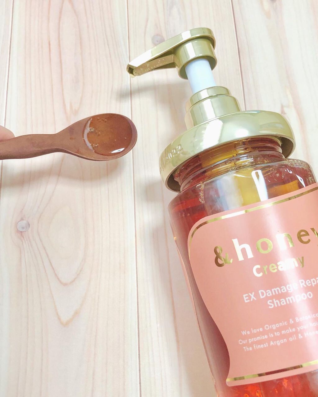 Creamy EXダメージリペアシャンプー1.0/ヘアトリートメント2.0/&honey/市販シャンプーを使ったクチコミ(2枚目)