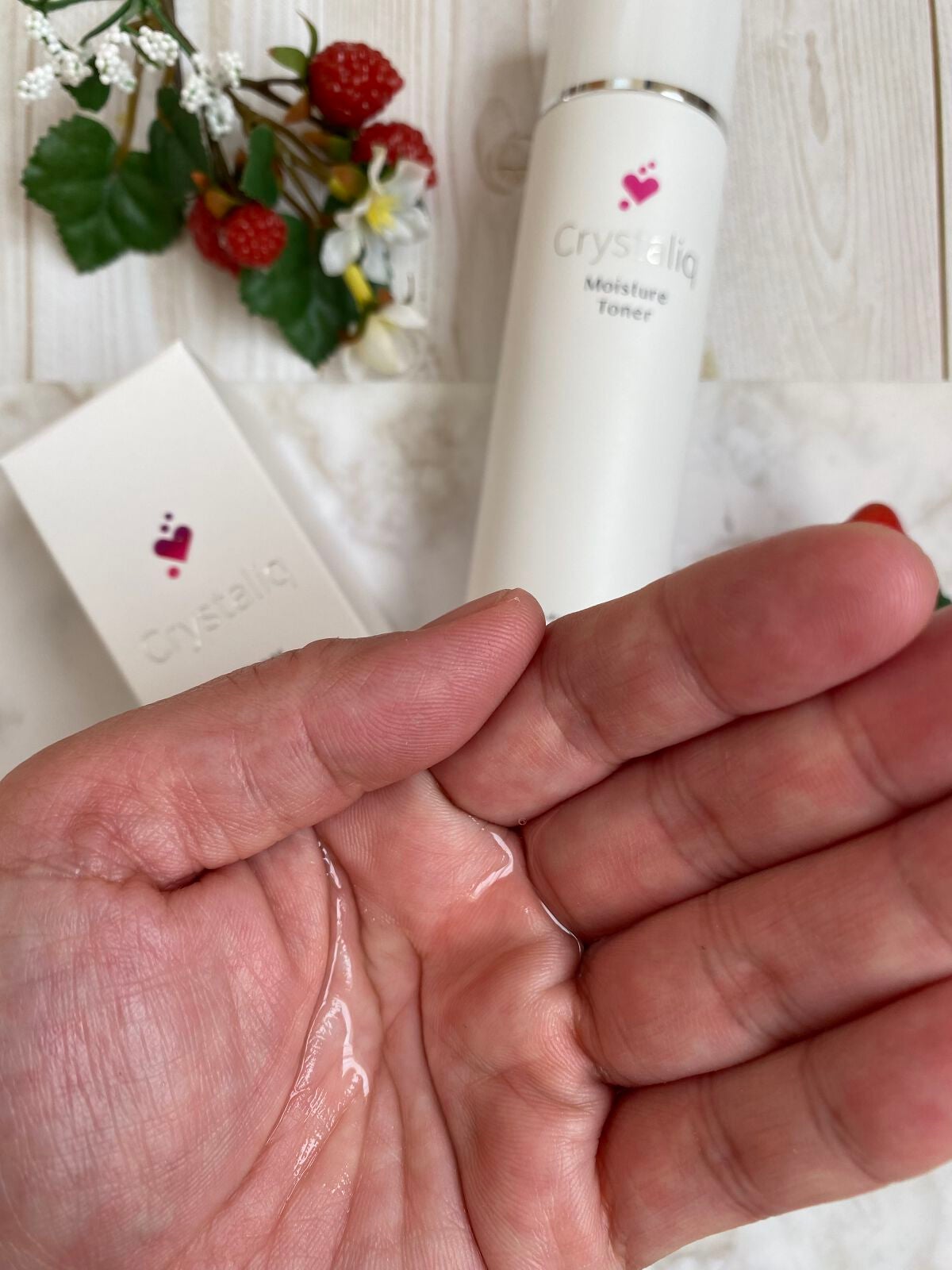 薬用保湿化粧水 /Crystaliq /化粧水を使ったクチコミ(3枚目)