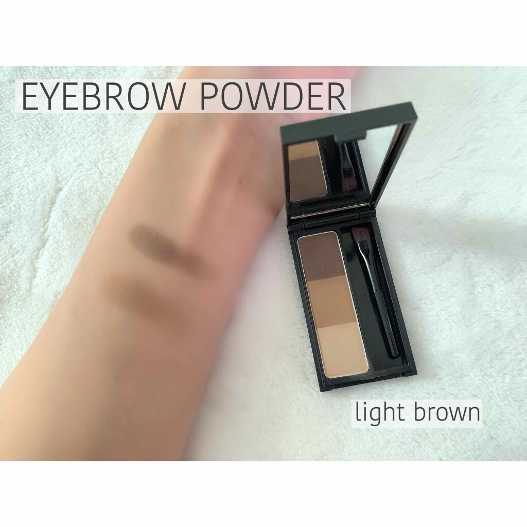 UR GLAM　EYEBROW POWDER/U R GLAM/パウダーアイブロウを使ったクチコミ（2枚目）